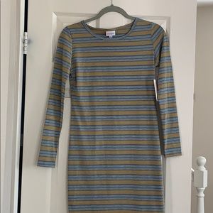 Lularoe Striped Debbie Dress Size XS
